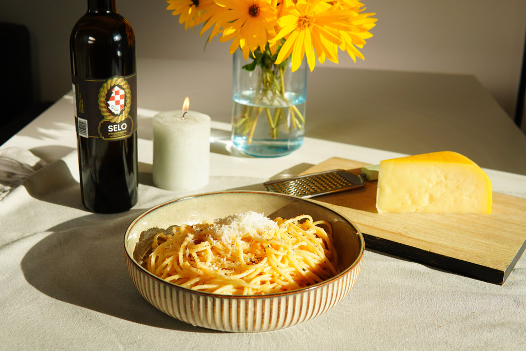 Paški Pasta (Croatian Cacio e Pepe) | Selo Olive Oil Recipes